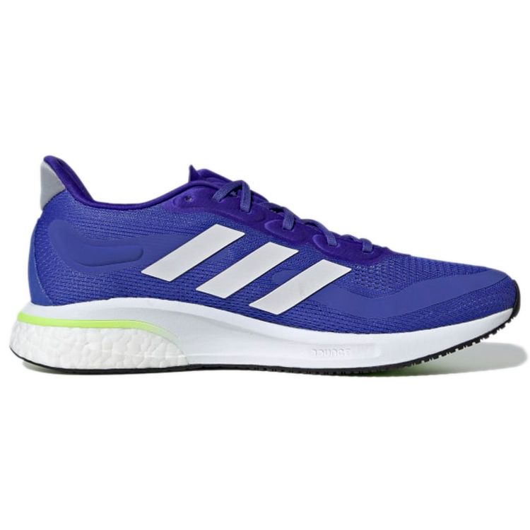 Adidas Мужские кроссовки Supernova Sonic Ink Blue Cloud-White Signal-Green S42725