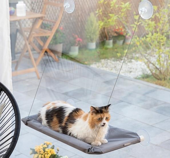 CATLAX INNOVAGOODS HANGING HAMMOCK FOR CAT