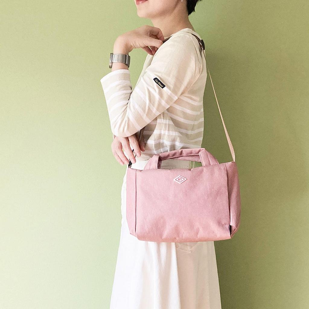 1121 мини-сумка через плечо SN BR2WAY Light W Dusty [Rootote] Водоотталкивающий Repellent-F (05 Розовый)