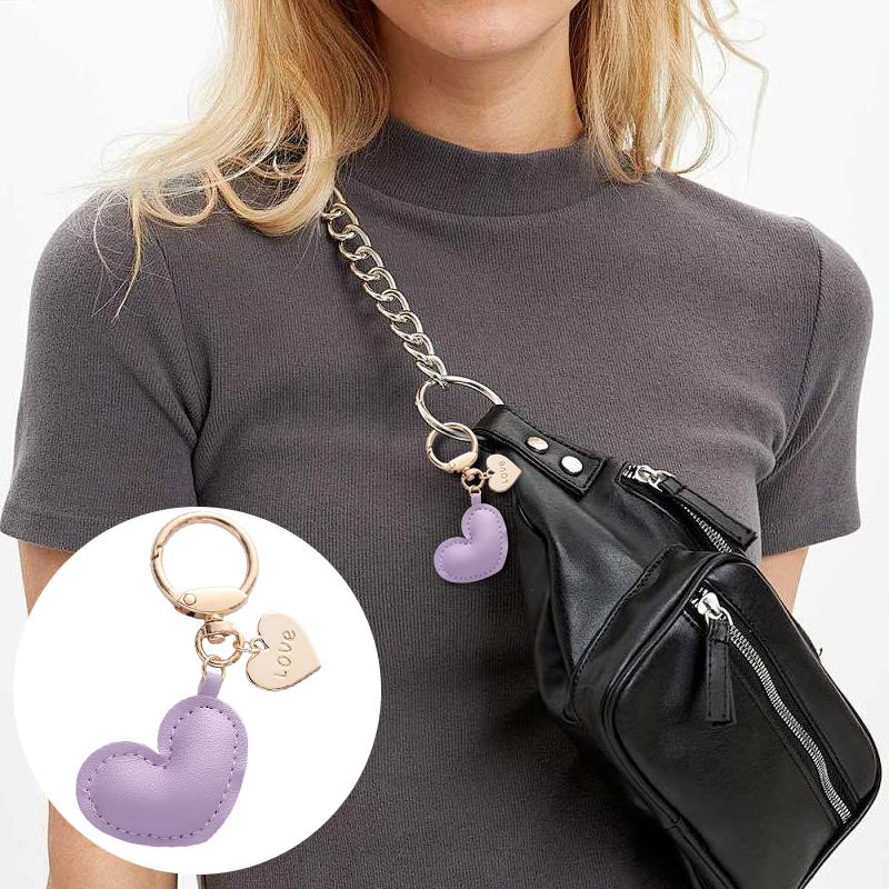 1 шт. Подвески для мобильного телефона, Подвеска для AirPods, Подвеска, Милые брелоки, День святого Валентина, Форма сердца любви, Идеальный подарок, Разноцветный