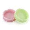 Luminous Silicone Rubber High Temperature Heat Resistant Round Design Ashtray