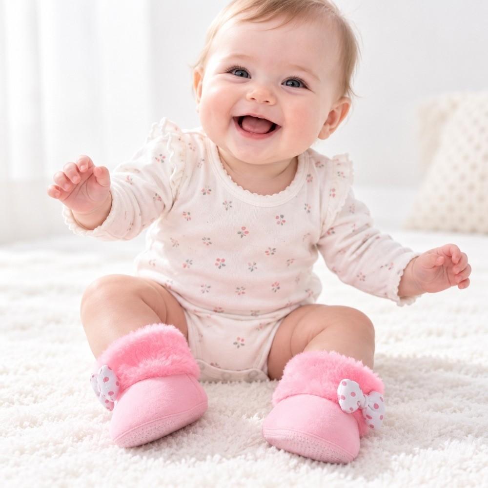 Winter Toddler Snow Boots Warm Baby Footwear Cute Newborn Baby Shoes