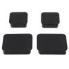 4PCS Front Axle Plug Slip Resistant Rust Proof Waterproof Black Replacement for Ford Bronco 2