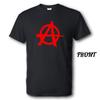 Футболка с надписью Anarchy, абсолютно новая, разных размеров и цветов, унисекс