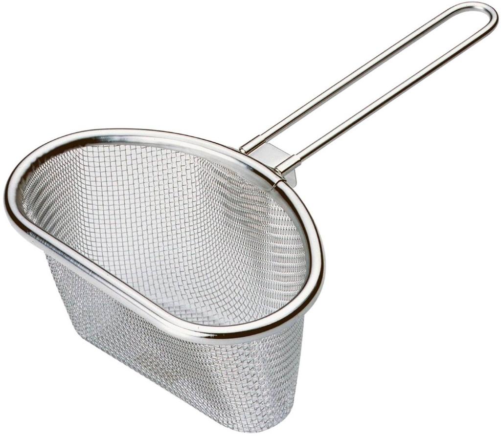 Shimomura Kikaku Boiling Colander for Cooking Two Types of Food Separately in Dishwasher Drains Hooks onto Ideal for Ramen and Pasta Saves