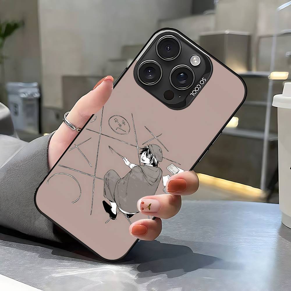 Чехол для телефона Эдогава Ранпо Для IPhone 17 16 15 14 13 12 11 Pro Max Plus Цветной Ударопрочный Задняя Панель Серебристая Крышка