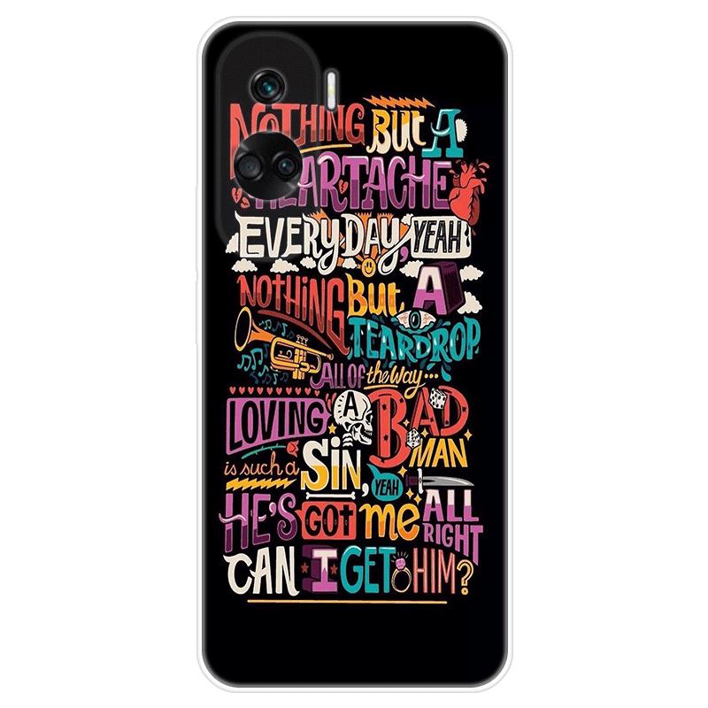 Для Honor 90 lite Honor90 lite чехол Мягкая силиконовая задняя крышка Мультяшный чехол для телефона Модный