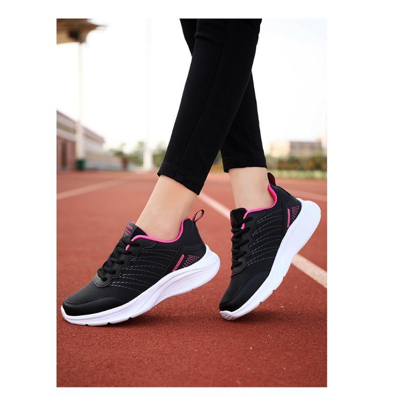 Новые осенние и зимние женские туфли из натуральной кожи для спорта и отдыха на открытом воздухе, спортивная обувь больших размеров, универсальные кроссовки для студентов