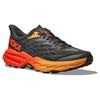 HOKA Speedgoat 5 Castlerock Flame Мужские кроссовки черные 1123157-CFLM