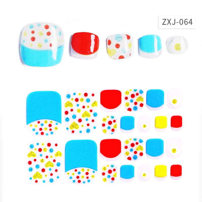 Toenail Stickers, Manicure Stickers, Toe Nail Stickers, Manicure Stickers, Fully Waterproof Foot Stickers
