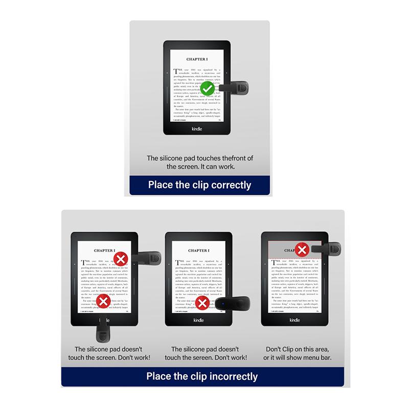Пульт дистанционного управления для перелистывания страниц для Kindle Paperwhite Oasis Kobo Ereaders, для телефона, для записи видео, для чтения романов, кликер