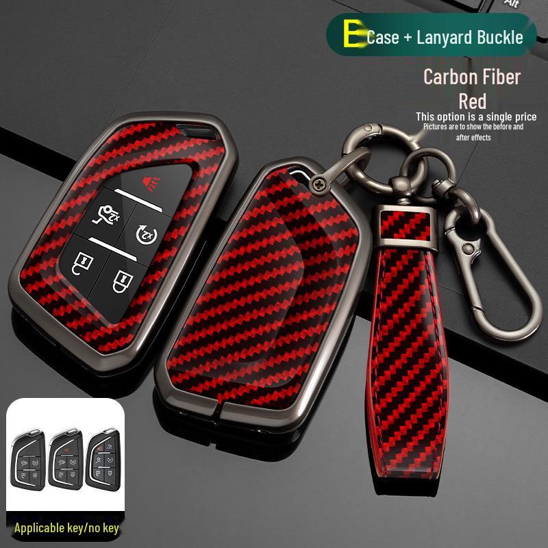 Премиальный чехол для ключей для Cadillac XTS, SLS, Seville, CTS, SRX, Escalade, ATS - Мужской роскошный аксессуар