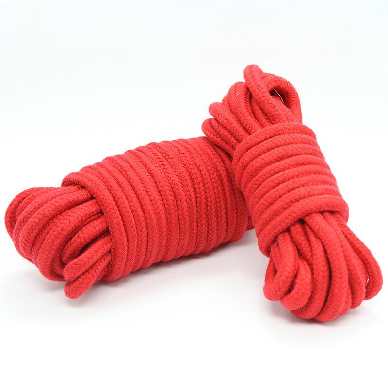 5m/ 10m/ 20m Cotton Rope Female Adult Sex Products Slaves BDSM Bondage Soft Rope Adult Games Binding Rope Role-Playing Sex Toy