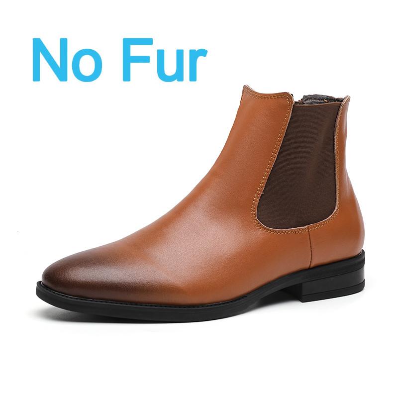 Мужские кожаные ботинки ручной работы, высококачественные повседневные ботинки для мужчин, ботинки челси, зимние новые высокие формальные мужские ботинки, деловая обувь