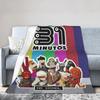 31 Minutos Comedy Blanket Cozy Soft  Throw Blankets for Couch 50x60 Inch Multi-size Quilt