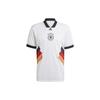 Dfb Icon Jersey With Logo Print And Stripe Details Men Tops White HS5941