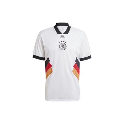 Джерси Dfb Icon с логотипом и полосками, мужские топы белого цвета HS5941