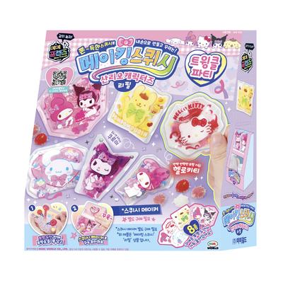 [Mimi World Official] Персонажи Sanrio создают мягкие игрушки-наполнители Twinkle Party, популярные корейские игрушки-персонажи