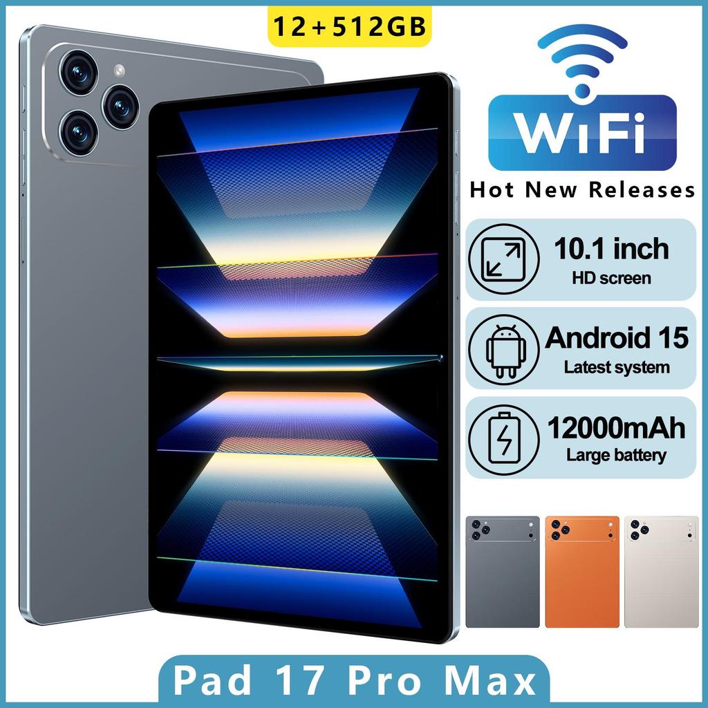 10-дюймовый планшет Pad 17 ProMax с 16 ГБ ОЗУ и 512 ГБ памяти.
