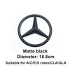 UOVMP1 C200 E300 Hot 2026 New For Benz ABS Car Front Grille Badge Decal Cover Emblem for Mercedes Benz W204 W205 W210 W211 W212 W213 C