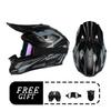 Full Face Off-Road Motorcycle Helmet Adults ABS Material DOT Certified Dirt Bike S M L XL