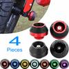 New Universal Motorcycle Wheel Protection Crash Pad Motorbike Crash Protectors Alloy Motocross Falling Front Fork Slider Cups