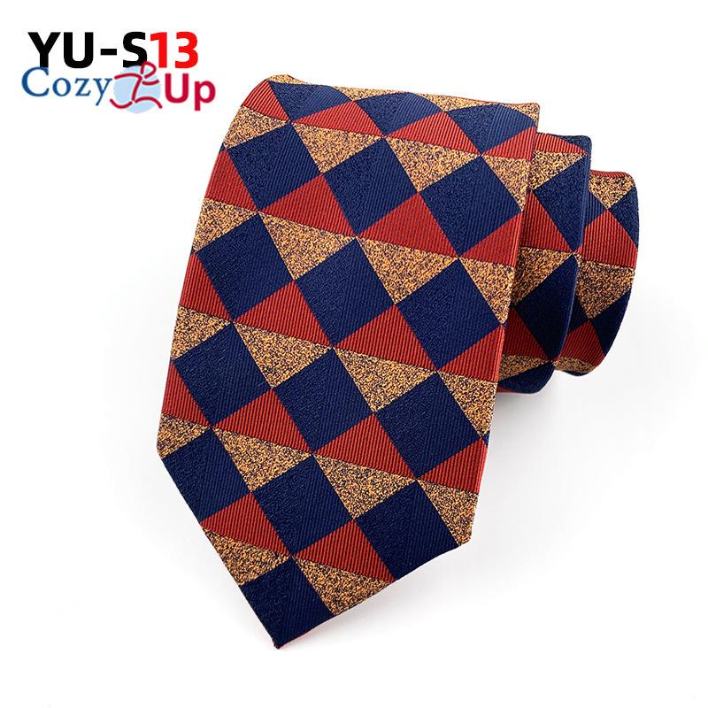 3,15 дюйма(8 см) Модный мужской галстук в клетку с узором PaisleyTies для свадьбы