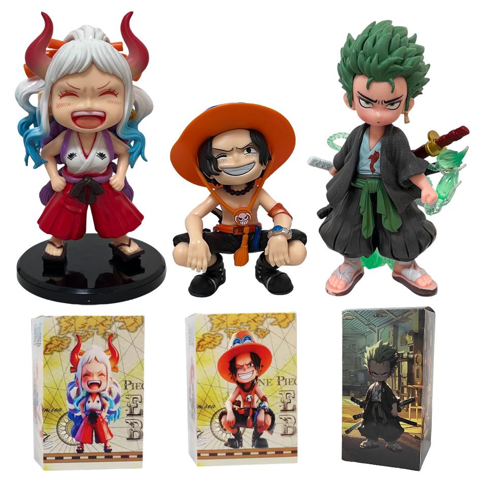 Горячий набор из 6 фигурок Аниме ONE PIECE 12-15 см Монки Д. Луффи Ророноа Зоро Фигурка Модель из Фильма Игрушка Подарок на День Рождения Рождество