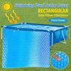 Solar Pool Cover Rectangle Solar Blanket for Pools Inground Aboves Ground Swimming Pool Solar Cover
