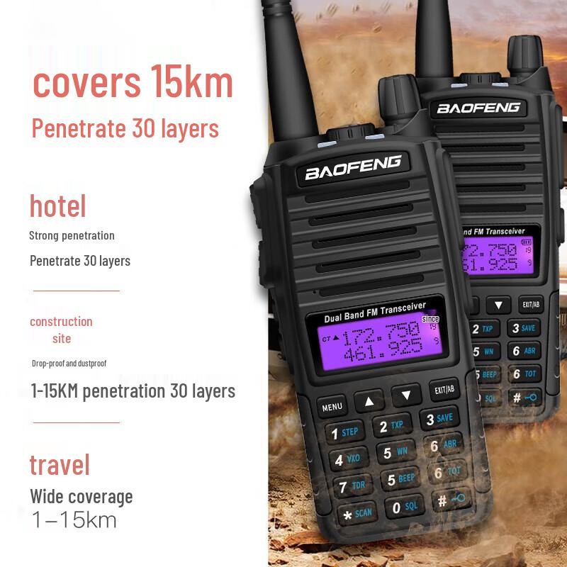 BAOFENG BF-UV82 Outdoor USB Walkie-Talkie (CN version)