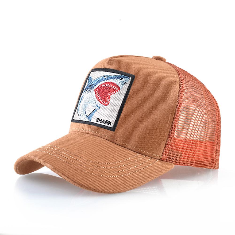 Кепка Тракер Четыре Сезона Мужская Женская Snapback Хип-Хоп Бейсболка С вышивкой скорпион нашивка Регулируемый козырек