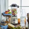 Стеклянный блендер, миксер, соковыжималка, ретро-блендер, скорость вращения 600 мл, импульсный режим, совместимость со льдом и замороженными фруктами, возможность жить одному или вдвоем