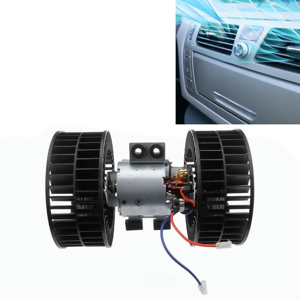 Heater Blower Motor & Dual Fan Cages Front OEM Part Number 64118391809 For BMW 740i 740iL 750iL