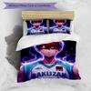 3pcs Kuroko's Basketball1 pattern bedding set duvet cover set includes duvet cover &pillowcases, perfect all season bedroom decoration & gift