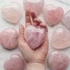ELEGANT ROSE STONE HEART DECORATION - Perfect Home Decor and Unique Gift for Graduation, Mother's Day, Valentine's Day and Many Other Occasions!