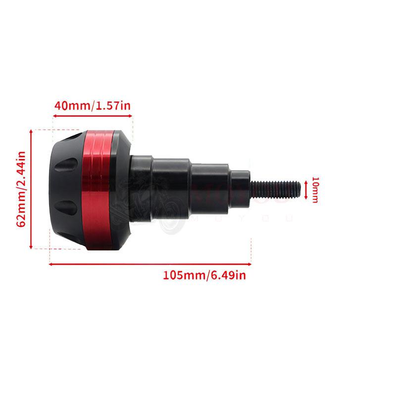 Защитный слайдер для двигателя мотоцикла, защита от падений и столкновений