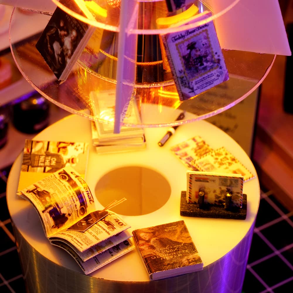 Кукольный домик Набор для ручной работы Миниатюрное Книжное кафе BOOK CAFE (t-ФРИК)