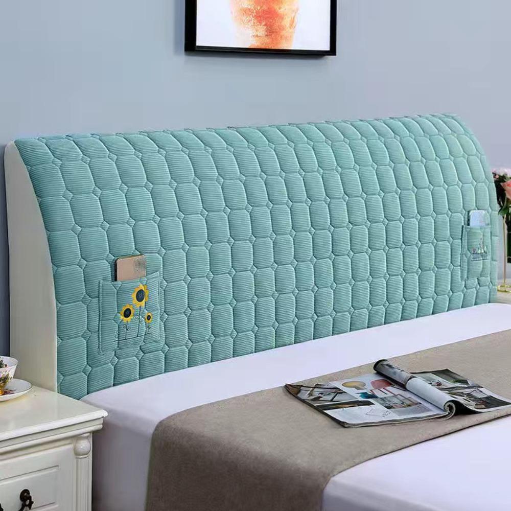 Утолщенный пылезащитный чехол Все включено Защита прикроватной спинки Чехол для изголовья Спальня