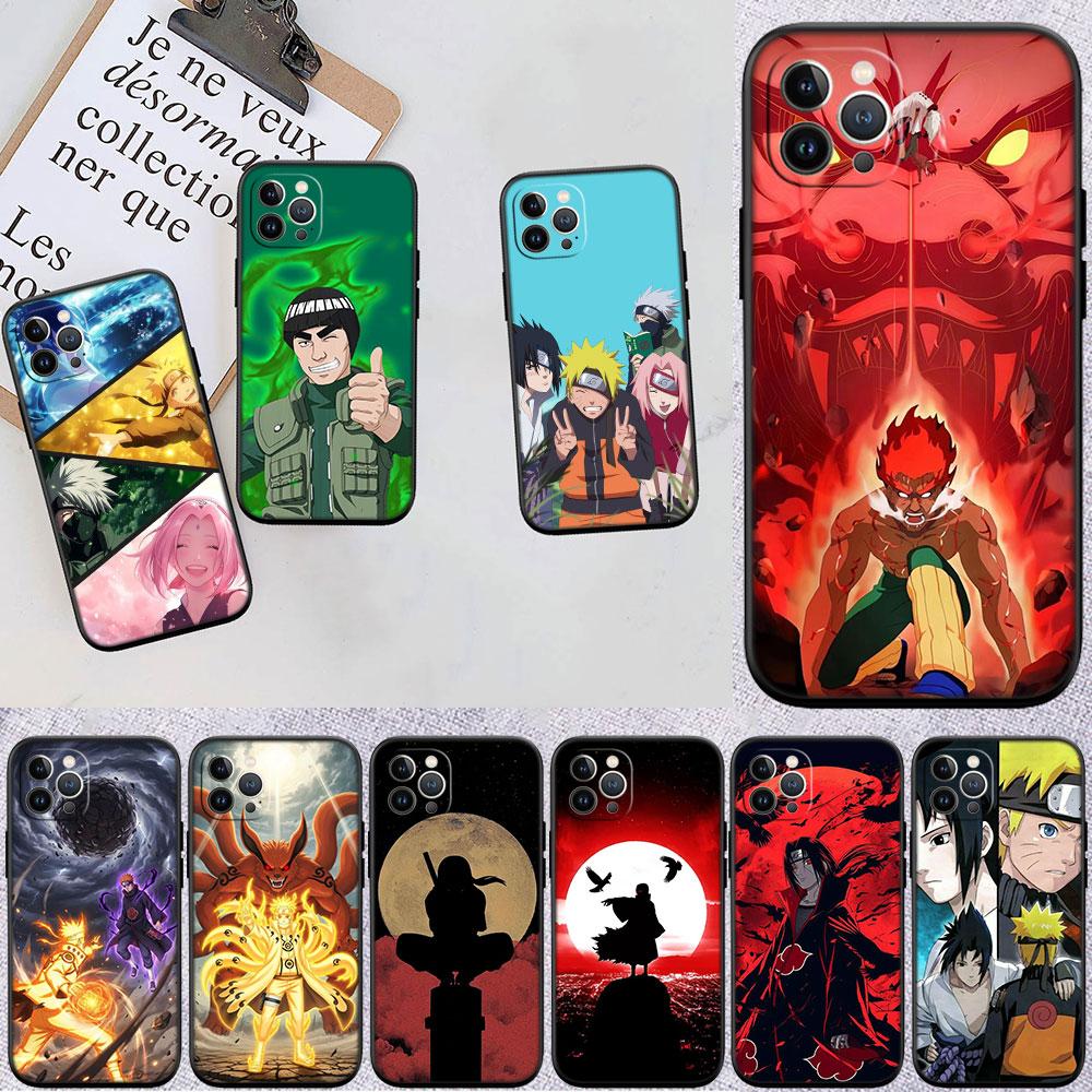 LO77 Naruto Uzumaki Soft Shell Phone Case for Samsung Galaxy S20 S21 S22 Ultra FE + Plus A21S A22 A24 A25 A26 A30 A30S A31