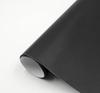 IlMondoMall Матовый черный оберточный Матовый черный x Лист, (200 35см, Черный)