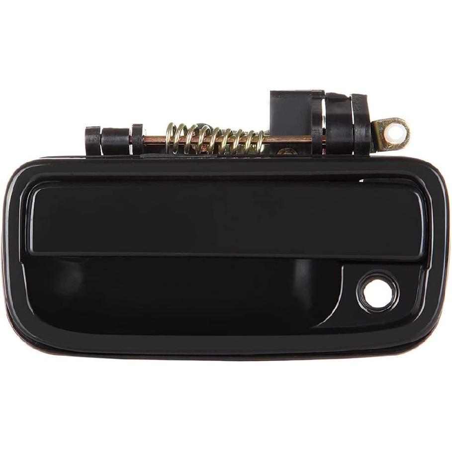ECCPP Door Handles Exterior Outer Outside Front Driver Passenger Side for Toyota Tacoma 1995 1996 1997 1998 1999 2000 2001 2002 2003 2004 Black(2pcs)