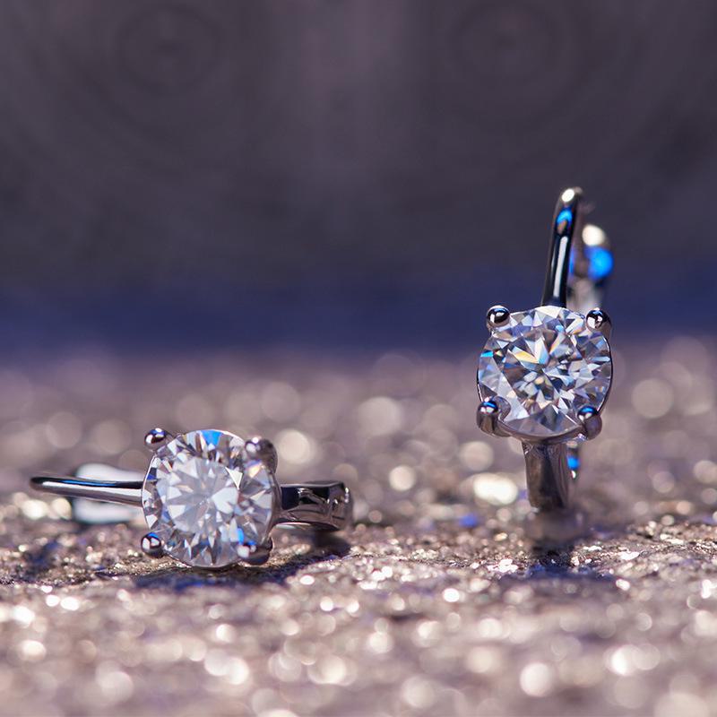 Серьги Cao Shi с микроинкрустацией цирконием в европейском и американском стиле