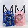 Children Swimming Bag Combo Wet Dry Separation Bag Waterproof Storage Bag Boys Girls Cartoon Portable Sea Pool Beach Backpack