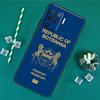 Botswana Flag Case For Oppo A17 A15 A40 A60 A80 A16 A76 A96 A18 A38 A58 A78 A98 A91 A57 A74 A94 A54S Cover