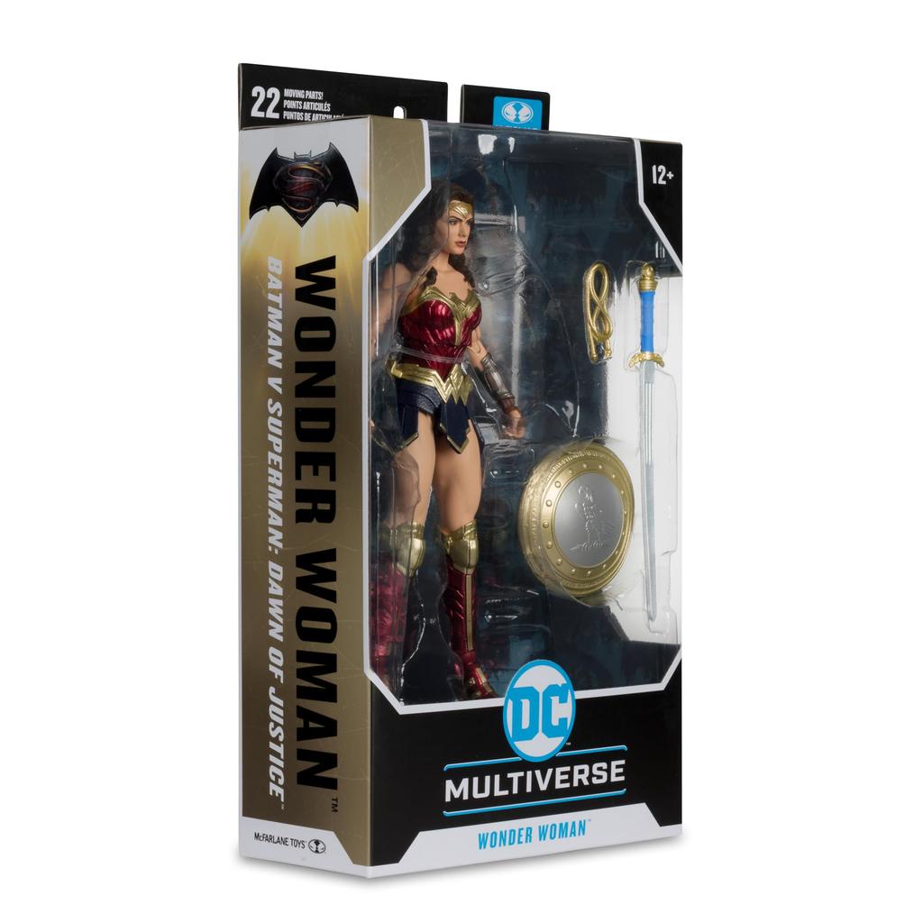 McFarlane Toys DC Мультивселенная Чудо-женщина V Рассвет Фигурка - (Бэтмен Супермен Правосудие) 7-дюймовый