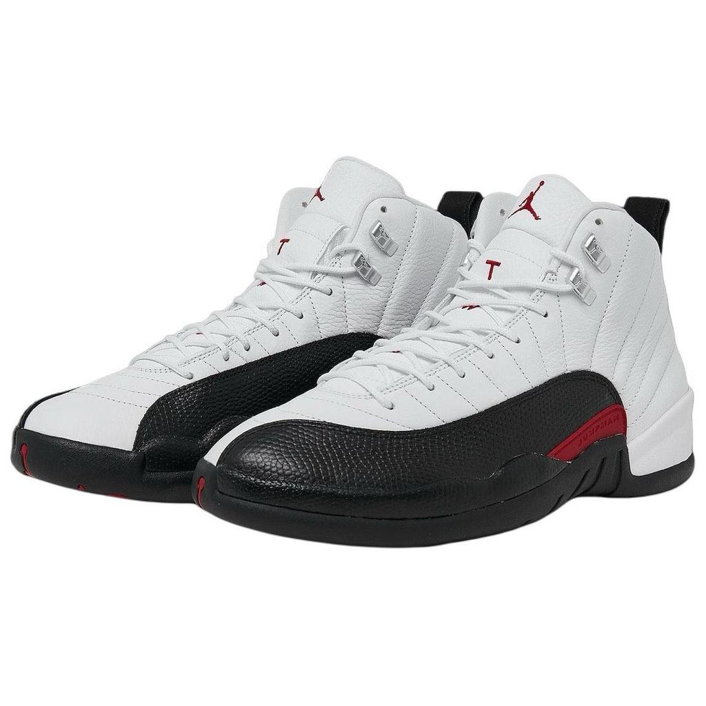 Мужские кроссовки Air Jordan 12 Retro Taxi Flip White Gym-Red Black CT8013-162