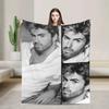 George Michael Blanket Quality Warm Soft Throw Blanket for Winter Home Decor Bedspread for Students Funny Design Cozy Comfort