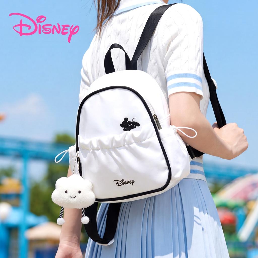 Disney Mickey Lightweight Travel Backpack Cute Embroidery Design Casual Fashion Versatile Trendy College Commuter Bag Women backpack DHF63510