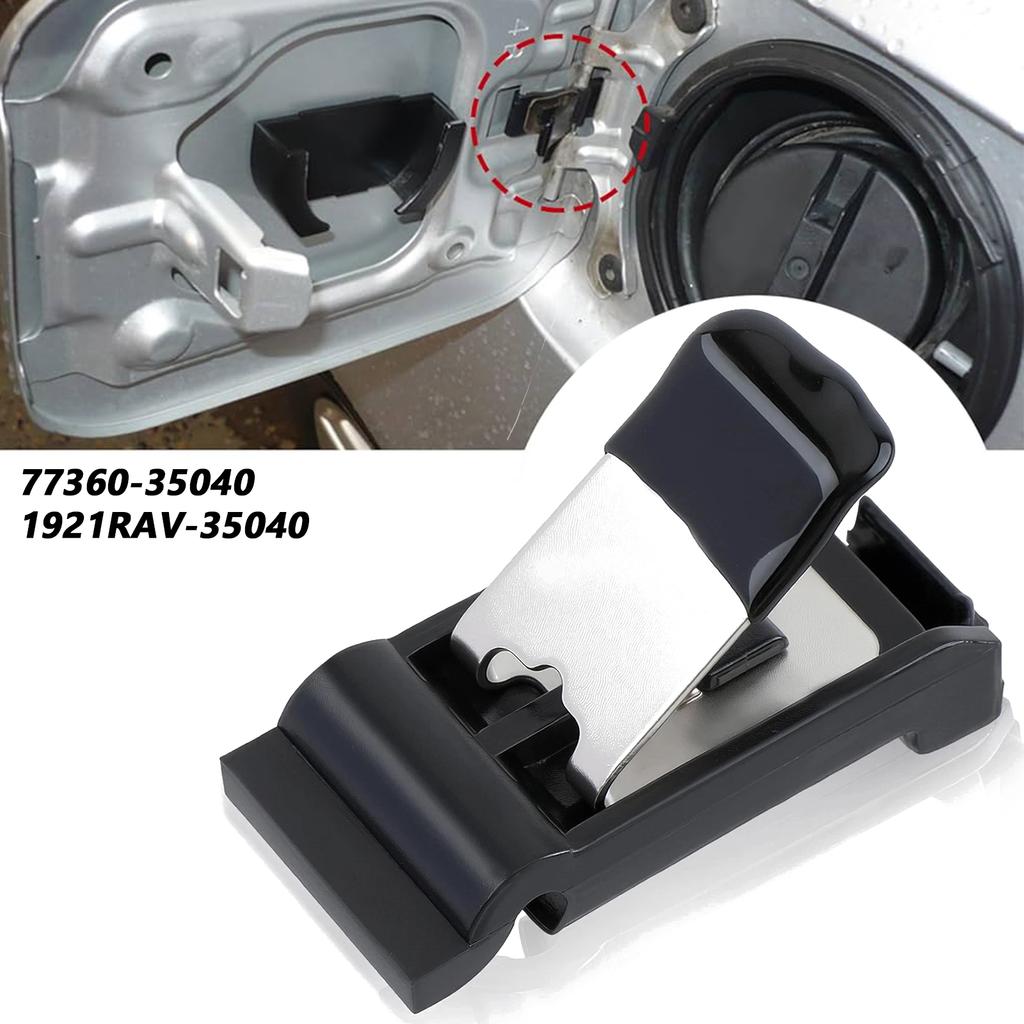 Пружинный зажим-фиксатор для открытия лючка бензобака Замена для Toyota Rav4 Camry Lexus LX570 LX600 2019-2021 Клипса-фиксатор открытия крышки бензобака 77360-35040