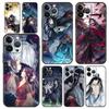 MDZS Аниме Мо Дао Цзу Ши Вэй Усянь Роскошный Мягкий Чехол Для Телефона Для iPhone 13 15 14 12 11 Pro MAX XR X SE XS 7 8 Plus Полное Покрытие